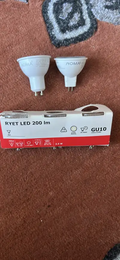 GU10 IKEA RYET LED bulbs lights, View more