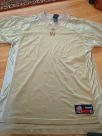 Gold blue bombers Jersey, xl