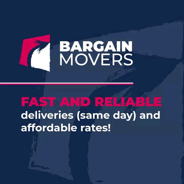 Bargain Movers moving & delivery services free quotes/estimates in Moving & Storage in Moncton - Image 4