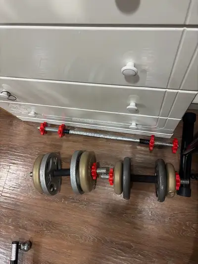  York Adjustable Dumbbell Set, View more