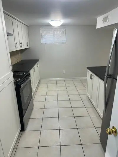 Fully renovated, legal,bright one bedroom basement apartment in central Oshawa with private entrance...