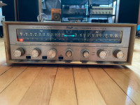 Pilot 602 amplifier tube stereo receiver EL84