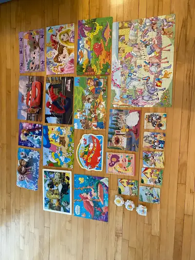 puzzles 5y+ / casse-tête 5 ans+ (22x), View more