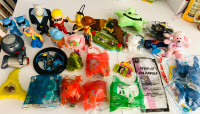 Lot of 30 Random McDo Toys, including Woody, Strawberry Shortcak