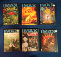 IMAX DVD LOT OF 6 - SEALED