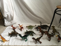 Dinosaur Figurines, Toy Trucks, and Star Wars Figurines.