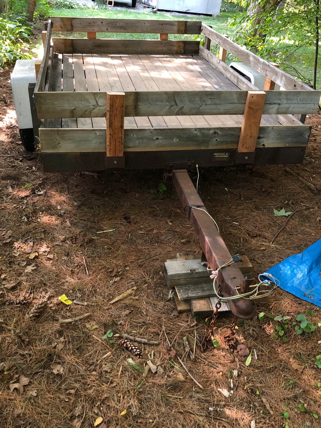 Tilt utility trailer by Homesteader inc. in Other in Kingston