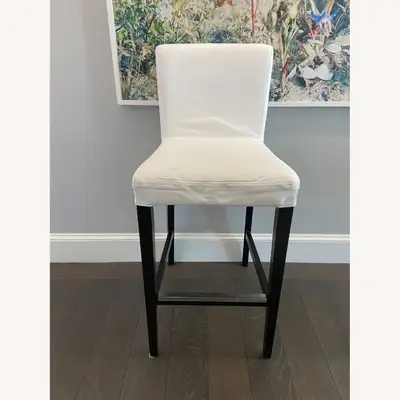 HENRIKSDAL - Fabric chair covers (6)Crisp White, View more