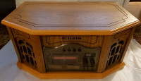 CURTIS PHONOGRAPH + AM/FM + CD PLAYER