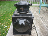 Antique British Railway Lantern