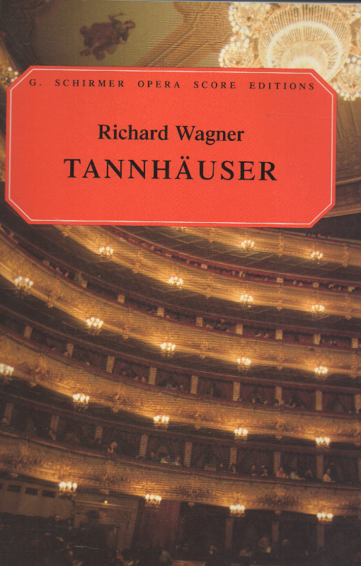 TANNHAUSER (VOCAL SCORE) de RICHARD WAGNER dans Manuels  à Longueuil/Rive Sud