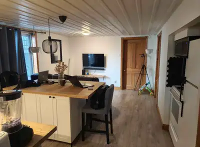 Découvrez ce charmant 3 1/2 (disponible pour le 1er décembre) entièrement meublé et vraiment tout in...