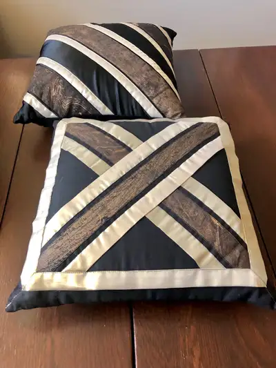 Two Square Pillows Decor Throw Pillow Set Couch Decorative , View more