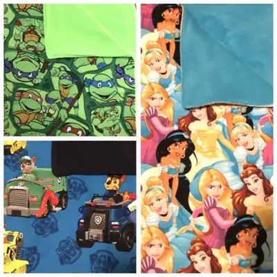 Handcrafted • 3 Baby / Toddler Blankets Available , View more