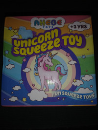 NEW!   3 Unicorn Squeeze Toys