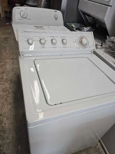 Are refurbished heavy duty washer and dryer. That's forever a great price.Don't miss out, pick up do...