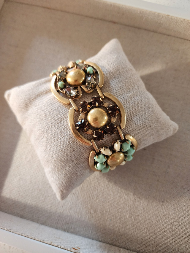 Stella and Dot Becca Mint Bracelet  in Jewellery & Watches in St. Albert - Image 2