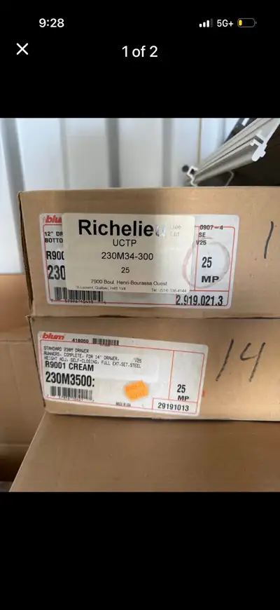 Door slides $300 a box. Come take a look., View more