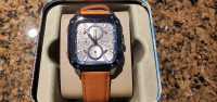 Fossil Inscription Watch BQ2658 - Leather Strap - NEW IN BOX