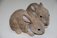 Collectable Souvenir Statue Bunny Rabbits