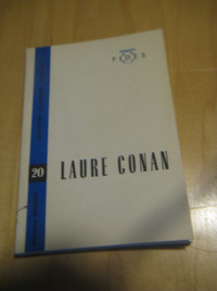 Livre LAURE CONAN par Micheline Dumont 1959.