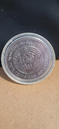 Coin Chief Legaic BRITISH COLUMBIA1978 TSIMSHIAN DOLLAR