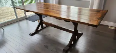 Maple Harvest Table 87 x 38 x 31
