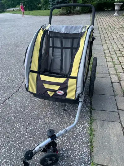 twin bike trailer, View more