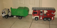 Fire Truck & Garbage Truck - large trucks toys