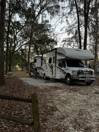 The Motorhome is in excellent condition with 20,000 miles, two slides, two recliners, sleeps 6. It h...