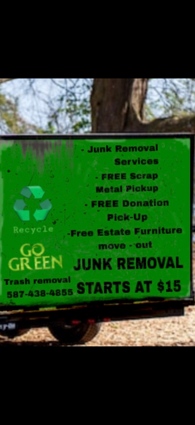 $15 BEST PRICE  JUNK REMOVAL.  FREE RECYCLING AND DONATIONS., View more
