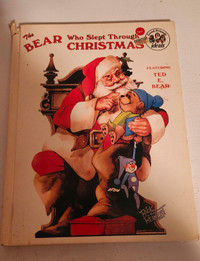 the bear who slept through Christmas - 1980s book