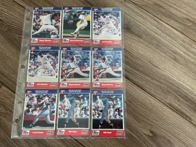 Baseball Sports Cards -1992 Diet Pepsi Collector’s Series cards, View more