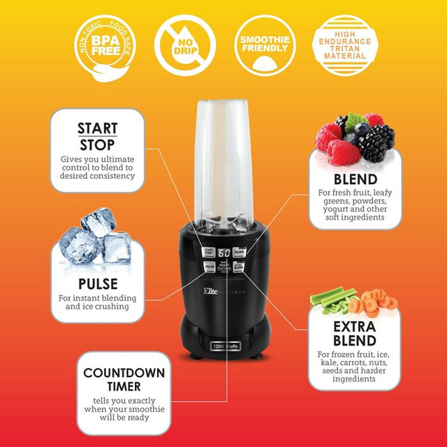 Brand New - Nutri Smart Blender in Processors, Blenders & Juicers in Mississauga / Peel Region - Image 3