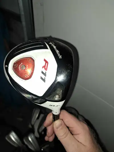 right handed golf clubs  cobra cxi 4-pw, Taylor made R11 driver, View more