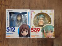 Nendoroid 512 rin shibuya and 539 harvest moon Miku