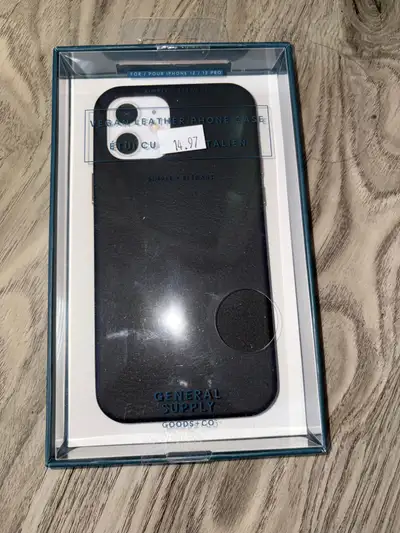 Black case etui cover iPhone 12/12 pro, View more