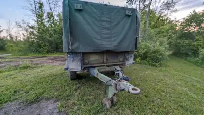 This is a very nice Trailer with very little rust to repair. These trailers are design for the MLVW...