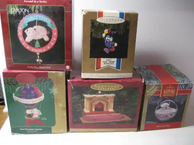 Hallmark and Carlton Christmas ornaments $18.00, View more