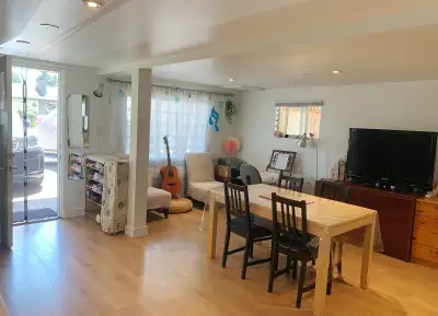 Over 1300 sqft of space, newly renovated, the suite is fully furnished with everything you need. Ver...