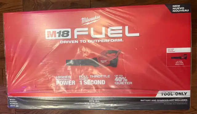 Milwaukee M18 Fuel Blower in Power Tools in Calgary - Image 2
