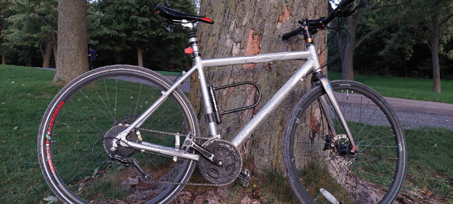 Hybrid bicycle (custom) dans Randonnée, ville et hybrides  à Ville de Montréal - Image 3