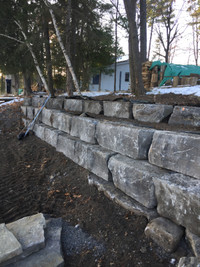 Armour  stone / Steps / Retaining walls Brockville