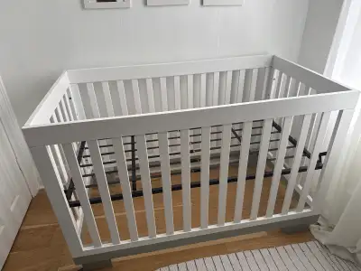White Baby Crib $60, View more