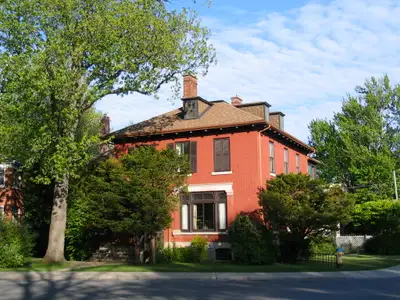 Sunny, very quiet, furnished 2nd floor one bedroom apartment with Victorian charm available: single...