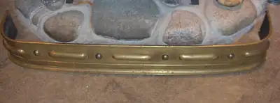 Brass F i r e p l a c e   F e n d e r   -   A r t   D e c o, View more