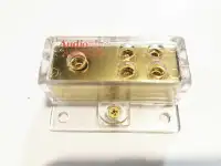 AUTOMOTIVE AUDIOPIPE 1 IN 4 OUT POWER DISTRIBUTION BLOCK