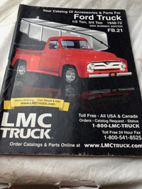 LMC 1948-1972 VINTAGE FORD TRUCK PARTS CATALOG 04 EDITION #M0147