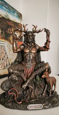 Cernunnos Celtic God Statue