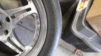 Hre wheels with Hoosier r6 345 rear 285\19 front z06 fitment